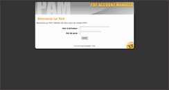 Desktop Screenshot of pam.actunet.com